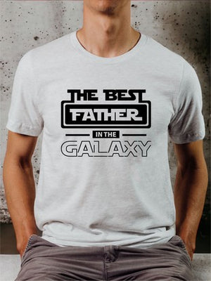 Ocean and 7th O7BESTFHR Men's T-Shirt Best Father in the Galaxy