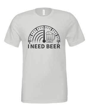 Ocean and 7th O7NEEDBEERX Men's T-Shirt I Need Beer