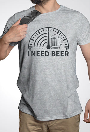 Ocean and 7th O7NEEDBEERX Men's T-Shirt I Need Beer