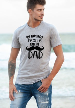Ocean and 7th O7PAPAX Men's My Favorite People Call Me Dad Graphic Tee
