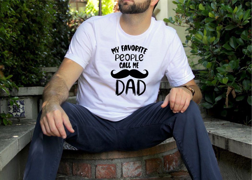 Ocean and 7th O7PAPA Men's T-Shirt My Favorite People Call Me Dad