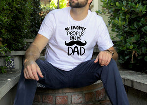 Ocean and 7th O7PAPAX Men's My Favorite People Call Me Dad Graphic Tee