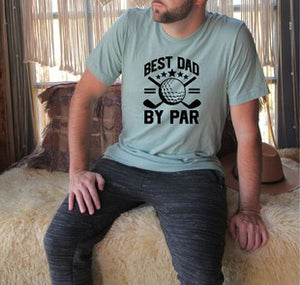 Ocean and 7th O7PAR Men's Best Dad by Par Graphic Tee