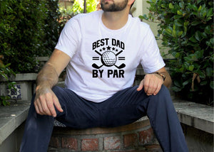 Ocean and 7th O7PAR Men's Best Dad by Par Graphic Tee