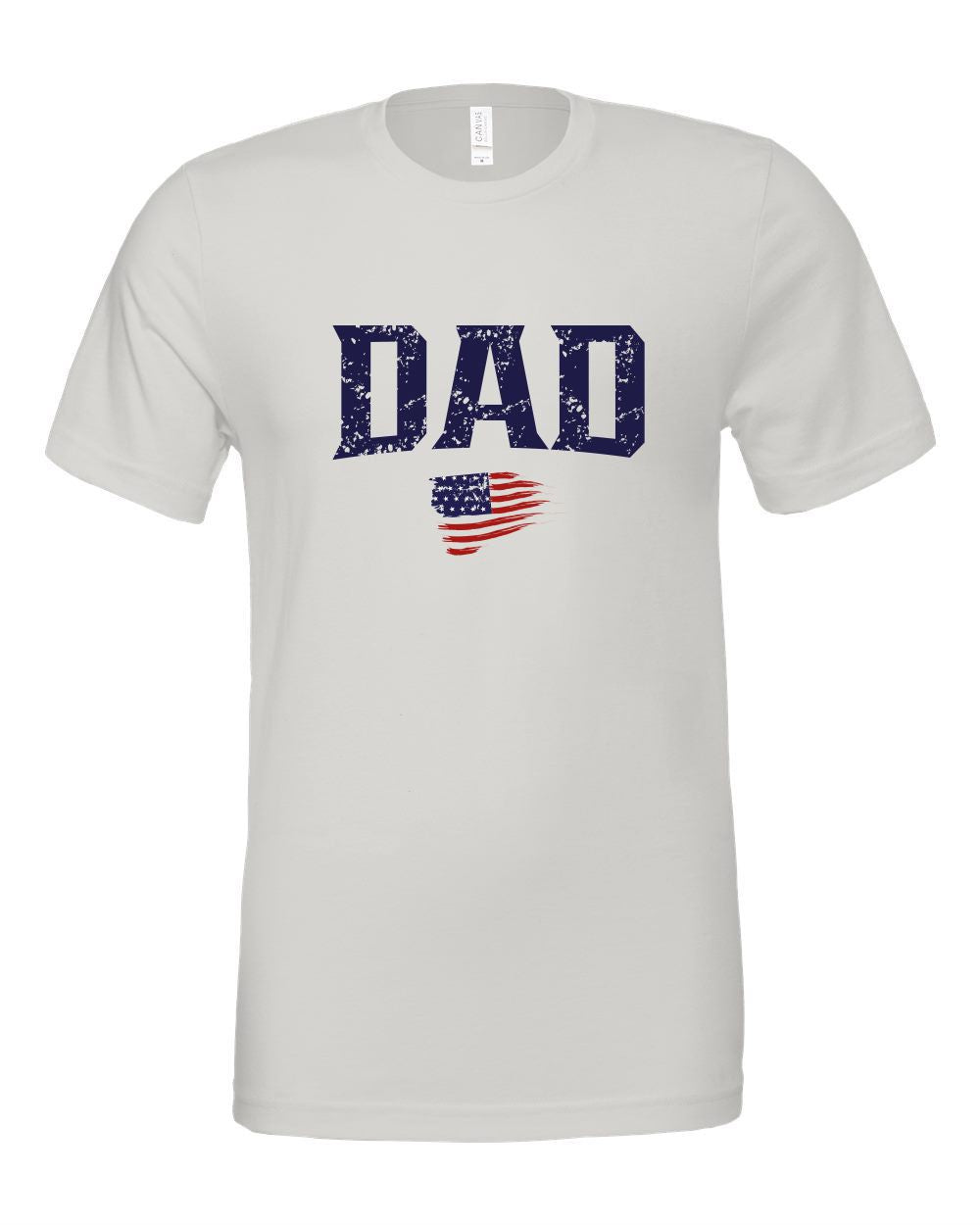 Ocean and 7th O7USADADX Men's T-Shirt USA Dad Graphic