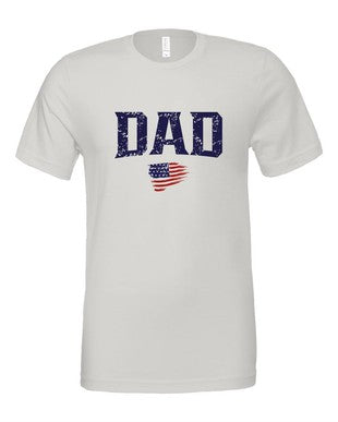 Ocean and 7th O7USADADX Men's T-Shirt USA Dad Graphic