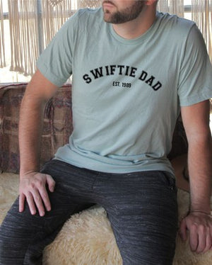 Ocean and 7th O7SWDADX Men's T-Shirt Swiftie Dad EST 1989