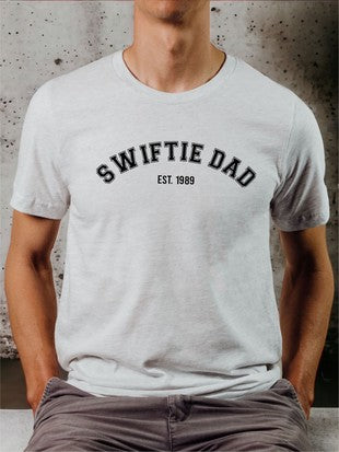 Ocean and 7th O7SWDADX Men's T-Shirt Swiftie Dad EST 1989